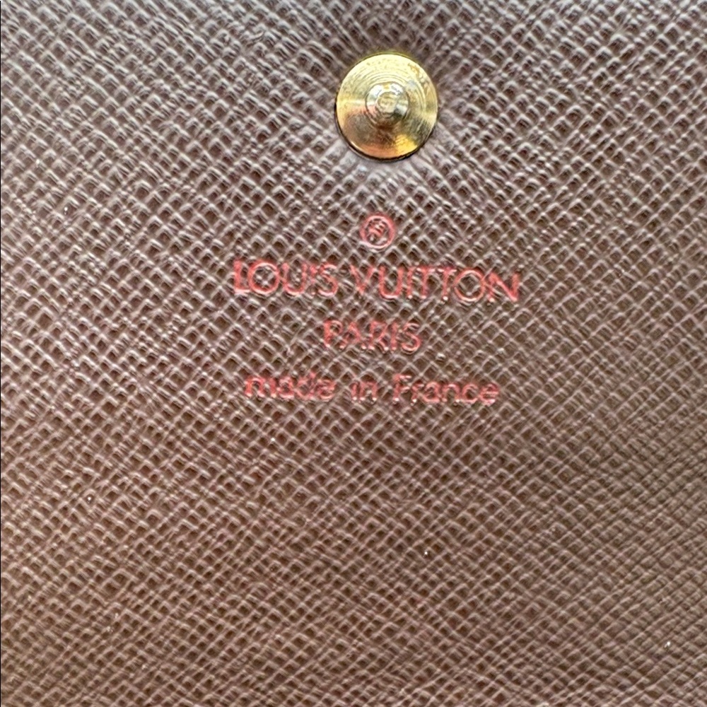 Louis Vuitton Brown Checkered Wallet - Picture 3 of 5